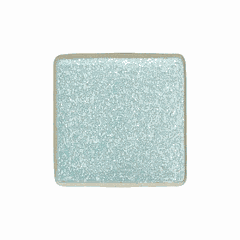 Блюдо для комплимента «Органика» фарфор ,L=9,B=9см голуб.