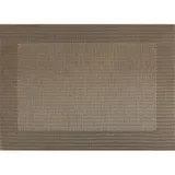 Салфетка сервировочная поливинилхл. ,L=46,B=33см серебрист.,серый