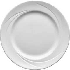 Тарелка «Алво» мелкая фарфор D=27см белый
