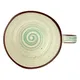 Чашка кофейная «Пастораль» фарфор 250мл зелен., изображение 3