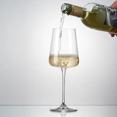 Бокал для вина «Мод» хр.стекло 435мл D=62/78,H=225мм прозр., изображение 6