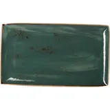 Блюдо «Крафт Блю» прямоугольное фарфор ,H=2,L=33,B=19см синий