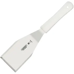 Лопатка для гриля «Профешионал Мастер» сталь нерж.,пластик ,L=300/130,B=75мм белый,стальной, изображение 2