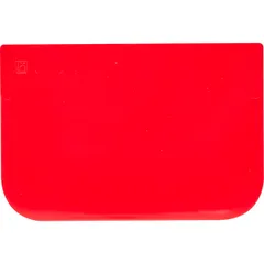 Шпатель кондитерский[10шт] пластик ,H=15,L=120,B=80мм красный, изображение 2