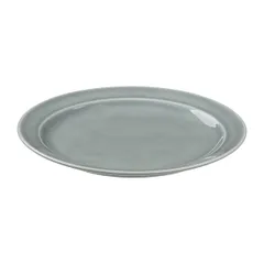 Тарелка «Акварель» Принц мелкая фарфор D=20,H=2см свет.-сер., изображение 2