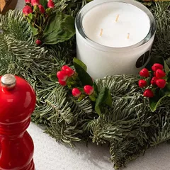 Мельница для соли «Париж» лак бук D=55,H=180мм красный, изображение 2