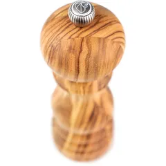 Мельница для соли «Париж Олива» дер. олива ,H=18см деревян., изображение 4