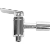 Кран для диспенсера 10860 сталь нерж. серебрист.