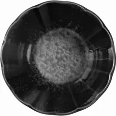 Соусник «Нанокрем Блэк» фарфор ,H=3,L=10см черный