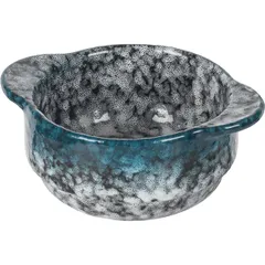 Чашка бульонная фарфор 300мл ,H=55,B=115мм белый,черный