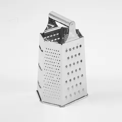 Терка 6-ти сторонняя сталь нерж. ,H=21,8,L=14,B=11см металлич., изображение 4