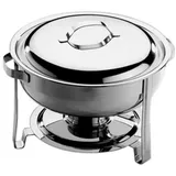 Мармит круглый сталь нерж. 4л D=34,H=28,L=36,5,B=34,5см металлич.