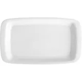Блюдо «Скандиа» прямоугольное фарфор ,H=25,L=330,B=200мм белый