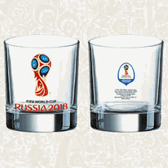 Стакан «Эмблема» низкий Исланд стекло 300мл ,H=92мм