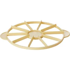 Делитель для торта на 10 кусков полипроп. D=265,H=25,L=325,B=265мм желт., изображение 2