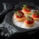 Емкость для закусок «Ро Дизайн Бай Эрбиси» с крышкой керамика ,H=13,5,L=16,5,B=16,5см черный, изображение 3