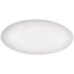 Oval dish  porcelain , L=23cm  white