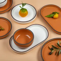 Блюдо для подачи «Блисс» с бортом фарфор ,H=27,L=297,B=169мм белый, Цвет: Белый, Длина (мм): 297, изображение 4