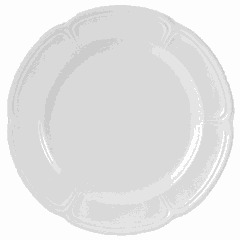 Тарелка для пасты «Торино» фарфор 342мл D=24,H=4см белый