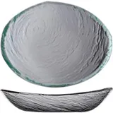 Салатник «Скейп гласс» стекло ,L=20см прозр.