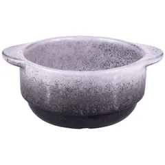 Чашка бульонная «Млечный путь» фарфор 300мл D=115,H=55мм черный,серый