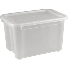 Контейнер для продуктов с крышкой   полипроп. 5,5л ,H=17,L=27,3,B=19см прозр.