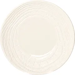 Тарелка «Арборесценс» мелкая фарфор D=215,H=25мм слон.кость