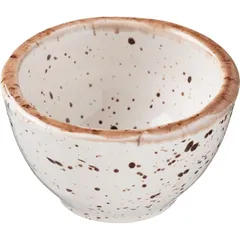 Salad bowl “Punto Bianca”  porcelain  150 ml  D=9, H=5 cm  white, black