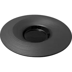 Deep plate bone porcelain D=228,H=37mm black