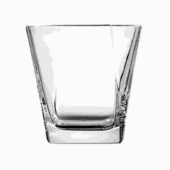 Old fashion “Prism” glass 370ml D=103,H=96mm clear.