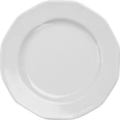 Тарелка «Меркури» мелкая фарфор D=19,H=2см белый