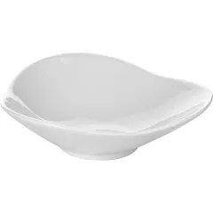 Salad bowl “Mini Party”  porcelain ,H=3,L=11,B=11cm white