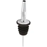 Geyser stainless steel, plastic D=3,L=10cm silver, black