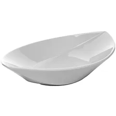 Salad bowl “Nami” porcelain D=260,H=35mm white