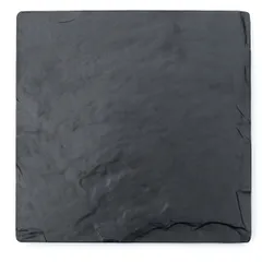 Блюдо для подачи «Слэйт» пластик ,L=25,4,B=25,4см черный