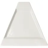 Тарелка «Максим» треугольная фарфор ,H=2,L=25,B=26см белый