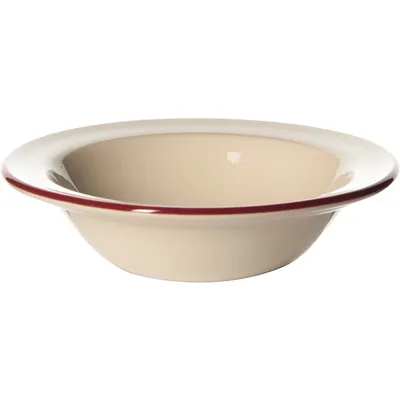 Салатник «Кларет» фарфор 130мл D=13,H=3см бежев.,бордо, Объем по данным поставщика (мл): 130