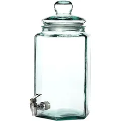 Диспенсер для холодных напитков граненая стекло 6л D=15,H=40,L=17,5,B=17,5см прозр.