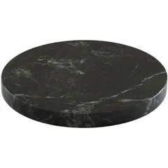 Serving dish marble D=218,H=25mm black