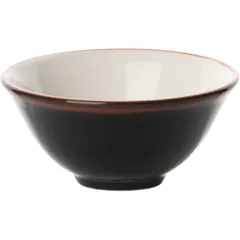 Салатник «Кото» фарфор 116мл D=10,H=5см черный,коричнев.
