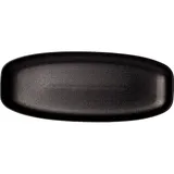Блюдо «Клаб» прямоугольное керамика ,H=29,L=360,B=150мм черный