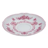 Блюдце «Нео Антирос» фарфор D=12,H=2см белый,розов.