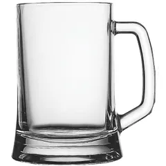 Beer mug “Bremen” glass 0.5l D=85/95,H=135,B=294mm clear.