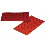 Форма силиконовая "Флорентинс" 30*17,5 24ячейки (d3.5h0.5)  P.L.