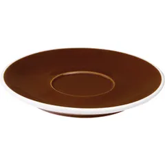 Блюдце «Тулип» D=15см коричнев.