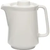 Кофейник «Кашуб-хел» с крышкой фарфор 1л D=10,H=16,L=17,B=10см белый