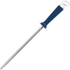 Musat steel,plastic ,L=42/30cm blue,metal.