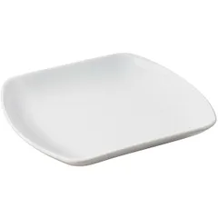 Тарелка «Клаб» квадратная фарфор ,H=29,L=208,B=200мм белый, изображение 2