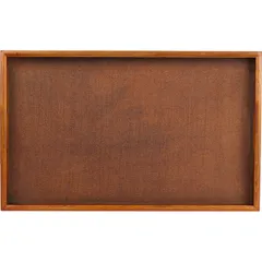 Поднос для подачи «Проотель» прямоугольный сосна ,H=48,L=500,B=310мм коричнев.,деревян., изображение 2