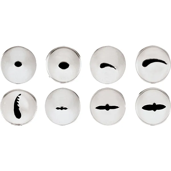 Набор насадок для кондитерского мешка. Держатель столба анкерный 100х100. Металлический абажур итальянский в сеточку. Набор рубанков. Монтажная база двойная самоклеящаяся, белая, 19х19.